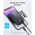 Anker Power Bank, 533 Power Bank (PowerCore 30W), Power IQ 3.0 Portable Charger with PD 30W Max Output, 10,000mAh Battery Pack for iPhone 16/15/14/13 Series, Dell, Microsoft Surface, iPad Pro,and More - Black